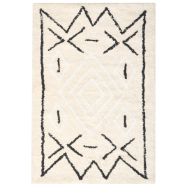 XANDALE Cotton Bath Mat - Light Beige