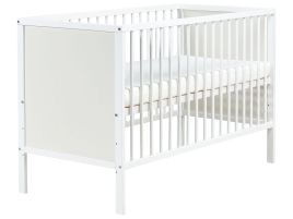 TUNCOMBE Baby Cot Bed - White
