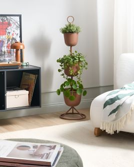 LAZEXI Plant Stand - Brown