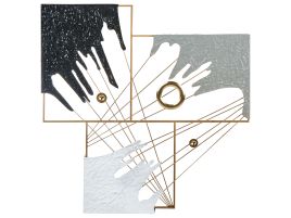 BRECKHURST Wall Decor Metal - Multicolour