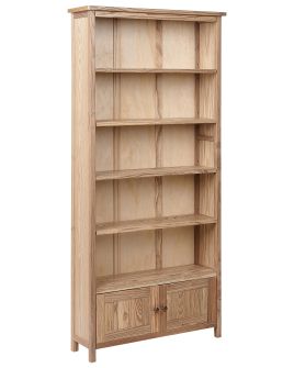 Bookcase SALTON Wood 179 cm Brown