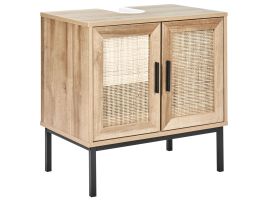 Washbasin Cabinet ROSELL 60 cm 40 cm 60 cm Light Brown