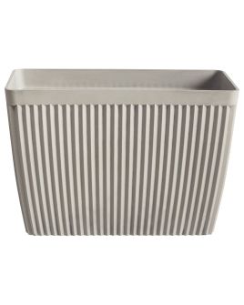 Plant Pot SISAL Synthetic Material 58 cm Beige