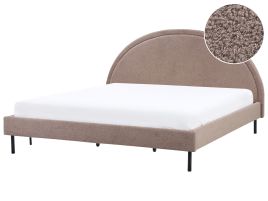 MARUGT Bed Boucle 180 x 200 cm (EU Super King) Taupe