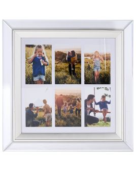 LAVENDON Photo Frame for 6 Photos - Silver