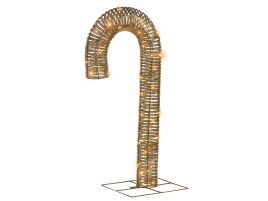 CARLETON Outdoor Christmas Decoration Candy Cane - Gold