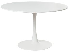 GRAVENHURST Round Dining Table - White