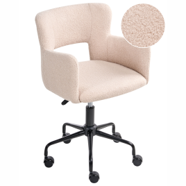 FERNSHAW Boucle Office Chair - Beige