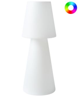 Outdoor LED Floor Lamp SABANAS White