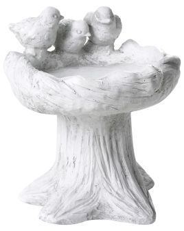 THISTLECOMBE Bird Bath - Grey
