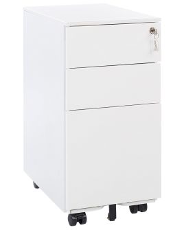 Storage Unit BOLSENA Metal White