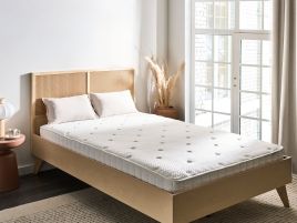 SILKESBURG Latex Pocket Sprung Mattress Medium EU Small Double - White