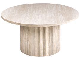 CROFTMERE Round Coffee Table - Beige