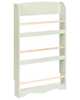 Wall Bookshelf LILOET Engineered Wood 100 cm Light Green