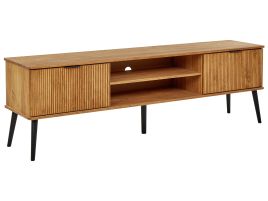 TV Stand TIMMINS Pine Wood Brown
