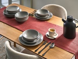 GAMAXO Dinner Set of 18 - Grey