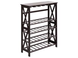 Wine Rack Dark Brown ROTHESAY