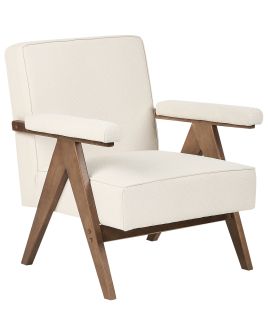 Armchair EVJE Fabric Cream