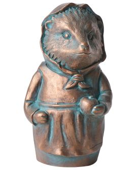 RIDLEIGH Garden Hedgehog Figurine - Brown