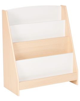4 Tier Bookcase LILOET Engineered Wood 70 cm Light Brown