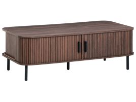 ASLIN Rectangular Coffee Table - Dark Brown