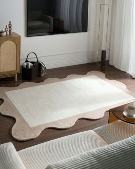 JAQEXI Wool Rug- Beige