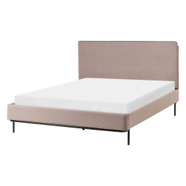 ELVORA Double Fabric Bedframe - Taupe