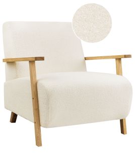 Armchair LESJA Boucle Light Beige