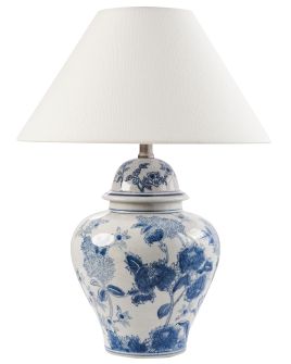 SRROAIA Table Lamp Porcelain White/ Blue