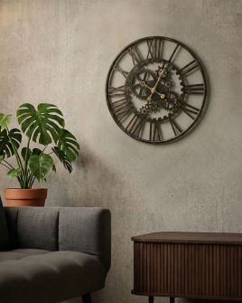 TORVEX Wall Clock - Black