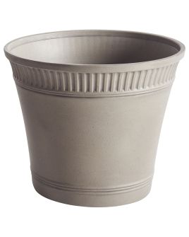 Plant Pot CISTUS Synthetic Material 44 cm Grey