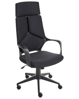 LARKWELL Fabric Office Chair - Black