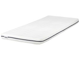 KETTE Memory Foam Mattress Medium 90 x 200cm EU Single - White with Grey