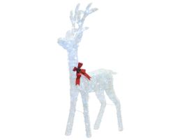 COLTONWELL Outdoor Christmas Decoration Reindeer - White