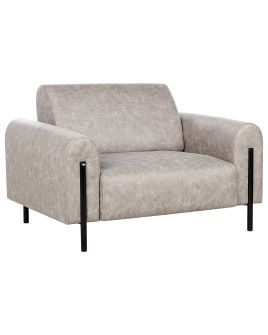 Armchair ASKIM Fabric Light Grey
