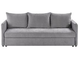 3 Seater Sofabed - HOLNES Fabric Grey