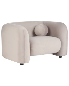 Armchair LEIREN Velvet Taupe