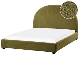 EAUCLUSV Waterbed Boucle 140 x 200 cm (EU Double) Olive Green