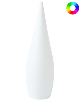 Outdoor LED Floor Lamp VULETAS White