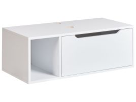 CASLAVEC Wall Mounted Washbasin Cabinet 80 cm White