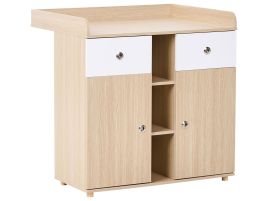 SHERWELL Baby Changing Table Dresser - Brown
