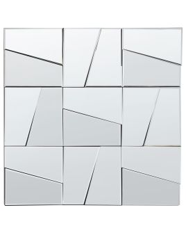 Wall Mirror ANCEMONT 80 cm 80 cm Silver