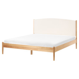 DELYR Kingsize Wooden Bedframe - Light Brown