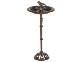 Garden Bird Bath Brown SWALLOW