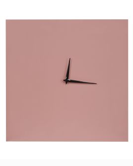 Wall Clock TOMAR 40 cm Metal Pink