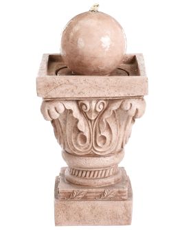 VELONI Garden Water Feature Beige