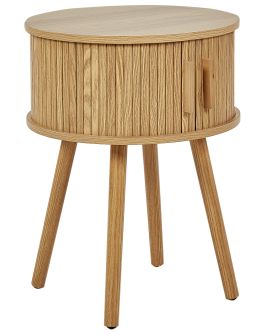 Bedside Table SELAH Light Brown