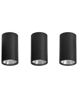 BURWELL Metal LED Ceiling Lamp - Black