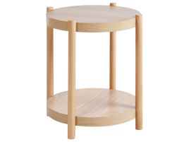 Side Table Light Wood CONNELL