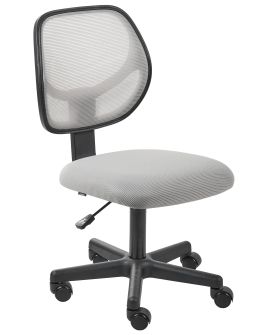 KELTHORPE Mesh Fabric Office Chair - Grey